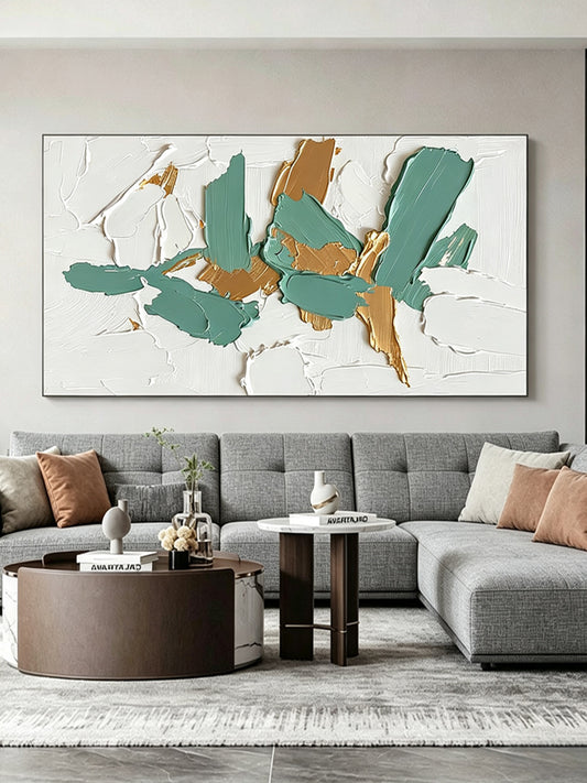 Abstract hand-drawn painting——minimalism style