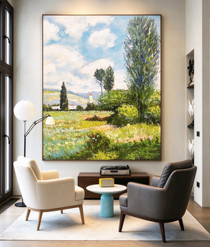 Hand-Painted Landscape Decorative Painting