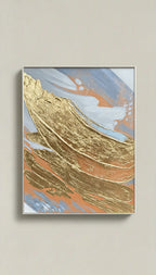 Abstract hand-drawn painting
