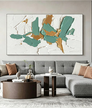 Abstract hand-drawn painting——minimalism style