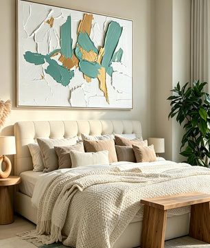 Abstract hand-drawn painting——minimalism style