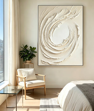Abstract hand-drawn painting