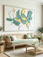 Abstract hand-drawn painting——minimalism style