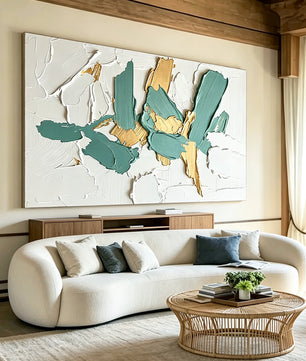 Abstract hand-drawn painting——minimalism style