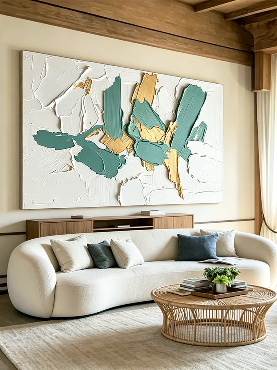Abstract hand-drawn painting——minimalism style