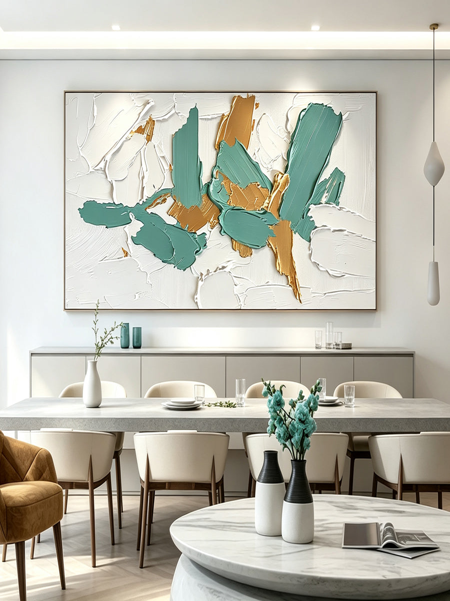 Abstract hand-drawn painting——minimalism style