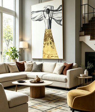 Abstract Figure Wall Art