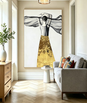 Abstract Figure Wall Art