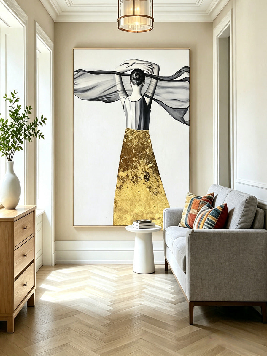 Abstract Figure Wall Art