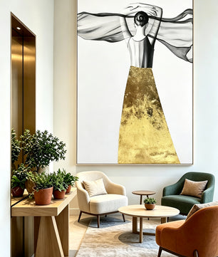Abstract Figure Wall Art