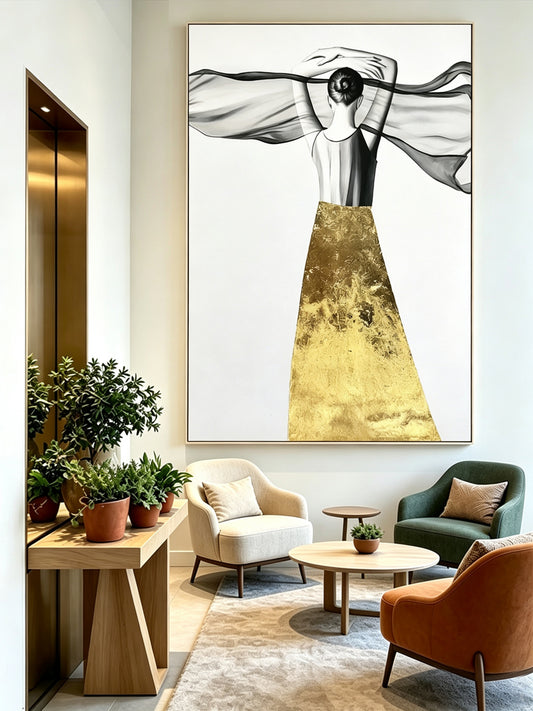 Abstract Figure Wall Art