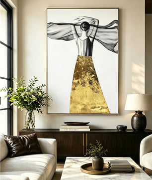 Abstract Figure Wall Art