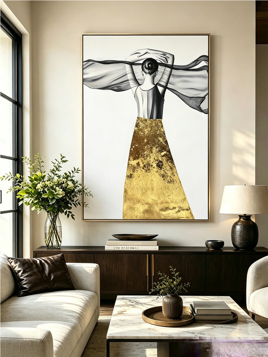 Abstract Figure Wall Art