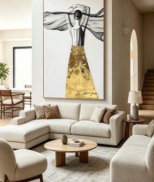 Abstract Figure Wall Art