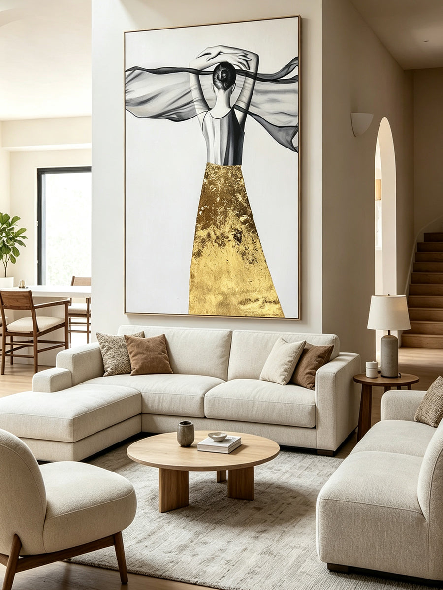 Abstract Figure Wall Art