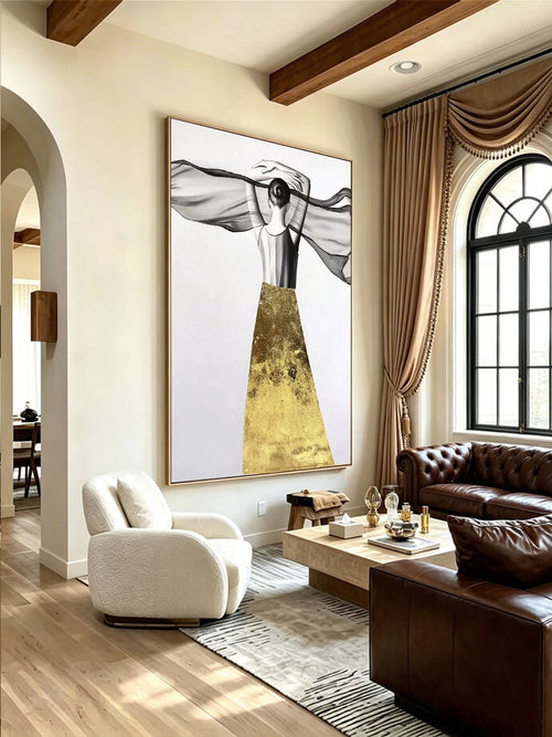 Abstract Figure Wall Art